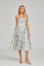 Noele - Satin Midi Dress