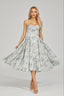 Noele - Satin Midi Dress