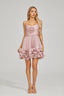 Demi - Pleated Ruffle Mini Dress