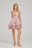 Demi - Pleated Ruffle Mini Dress