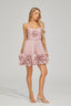 Demi - Pleated Ruffle Mini Dress