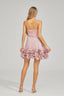 Demi - Pleated Ruffle Mini Dress