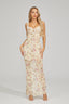 Cadie - Floral Bliss Maxi Dress