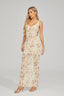 Cadie - Floral Bliss Maxi Dress