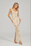 Cadie - Floral Bliss Maxi Dress