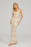 Cadie - Floral Bliss Maxi Dress