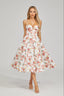 Adina - Rose Garden Midi Dress