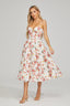 Adina - Rose Garden Midi Dress