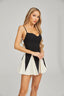 Elise - Pleated Flare Mini Dress