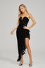 Kiara - Black Sequin Maxi Dress