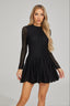 Antoniette - Pleated Mini Dress