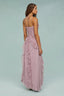Nevina - Pink Frill Maxi Dress