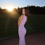 Trixie | Slim One-Shoulder Slit Dress