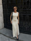 Fiona | Knit Sleeveless Maxi Dress