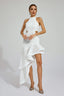 Seren - White Lace Maxi Dress