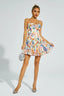 Amara - Flower Slip Mini Dress