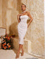 Giglio - Strapless Midi Dress