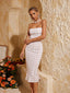 Giglio - Strapless Midi Dress