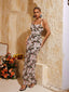 Marylin - Flower Sequin Maxi Dress