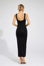 Clementine - Black Pearls Maxi Dress