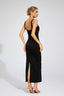 Clementine - Black Pearls Maxi Dress