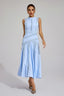 Antonina - Blue Lace Maxi Dress