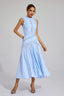 Antonina - Blue Lace Maxi Dress