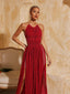 Salome - Backless Ruched Maxi Dress