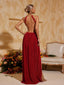 Salome - Backless Ruched Maxi Dress