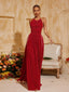 Salome - Backless Ruched Maxi Dress