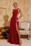 Salome - Backless Ruched Maxi Dress