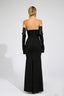 Rowan - Black Maxi Dress