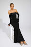 Rowan - Black Maxi Dress
