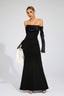 Rowan - Black Maxi Dress