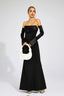 Rowan - Black Maxi Dress